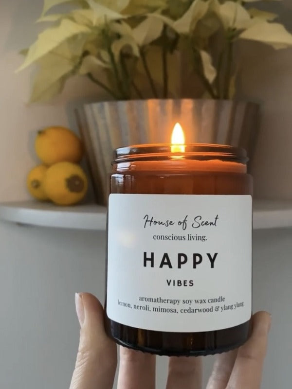 Wellbeing Candle - Happy