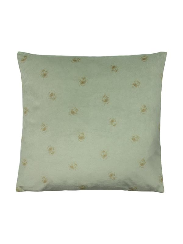 Feature Bee Cushion Green Back