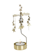 Pluto Produkter Night Sky Spinning Tealight Candle Holder Gold  Silver