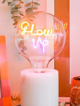 LED Neon Text Bulb - Screw Down (Various Designs)