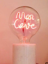 LED Neon Text Bulb - Screw Down (Various Designs)