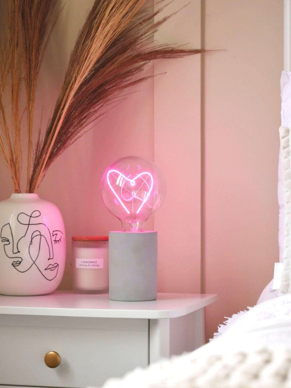 LED Neon Text Lamp Heart