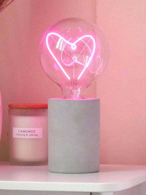 LED Neon Text Lamp – Heart
