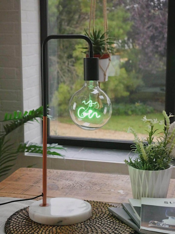 Led Neon Text Lamp Gin Tatton Home 