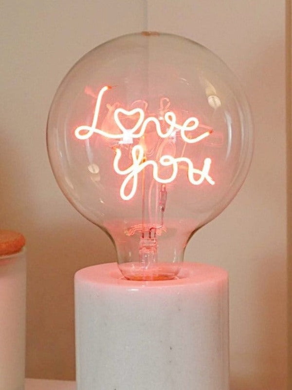 LED Neon Text Bulb - Screw Down (Various Designs) – Tatton Home