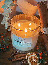 Festive Candle – Joyeux Noel Large *Limited Edition*