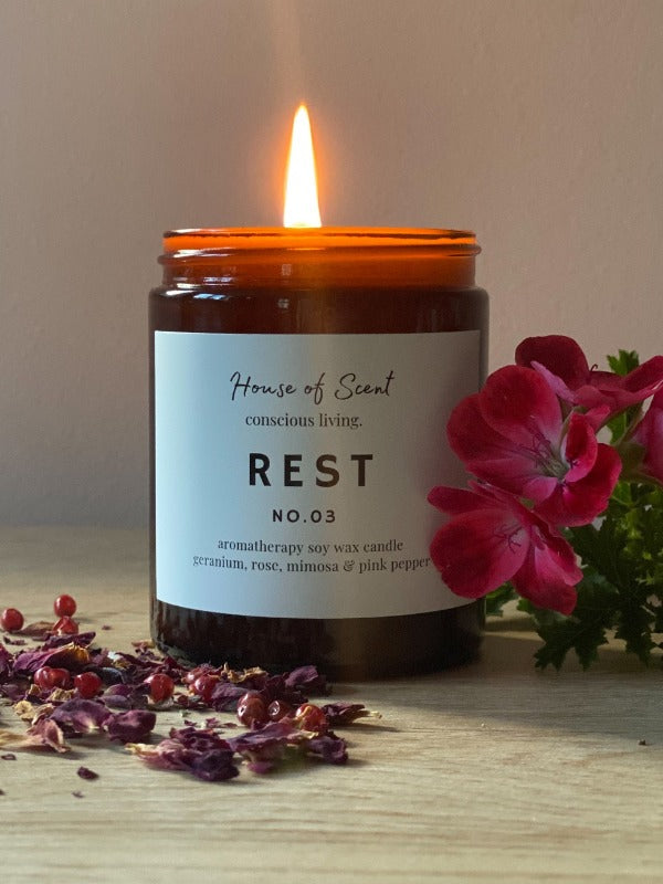 Wellbeing Candle Rest