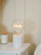 LED Neon Text Lamp Smile