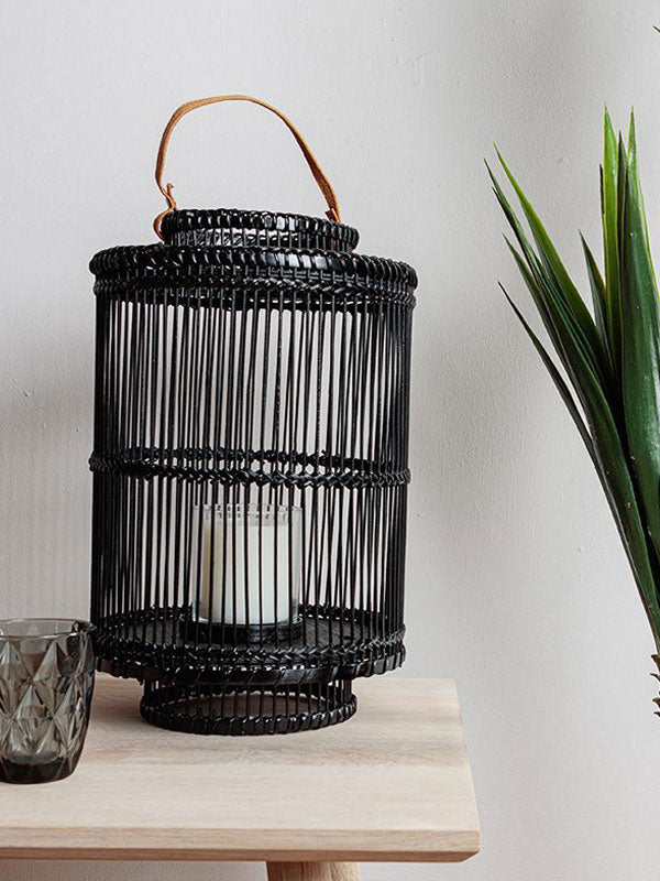 Bamboo Lantern - Black