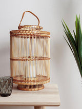 Bamboo Lantern Natural