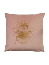 Feature Bee Cushion Pink Blush Front