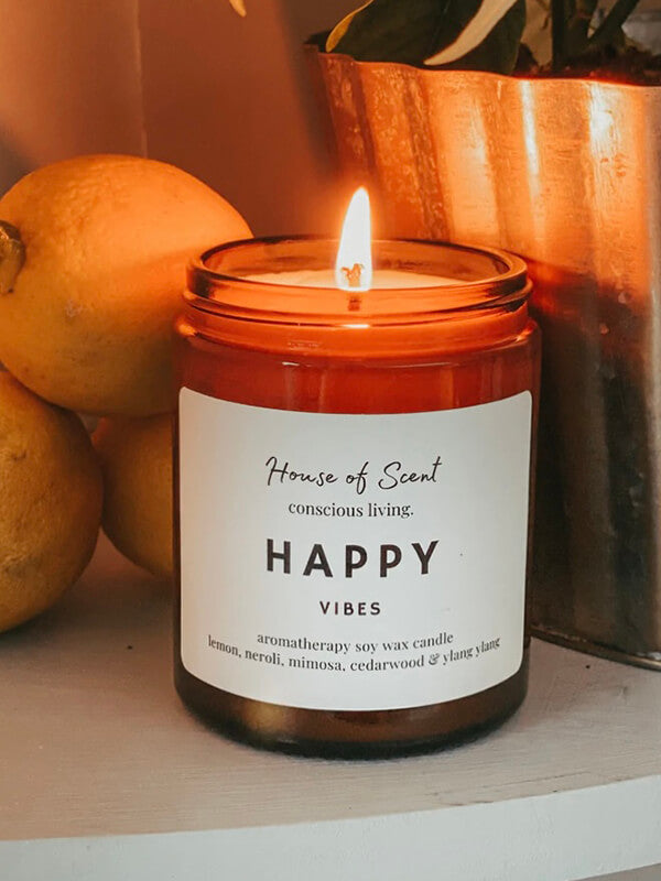 Wellbeing Candle Happy 01