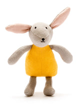 Knitted Scandi Bunny Mustard