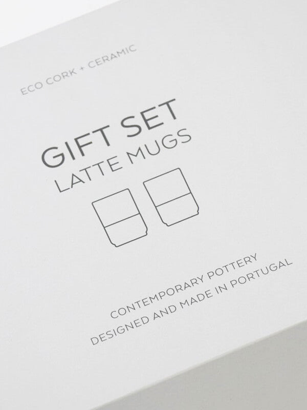Latte Mug Gift Set Cream 06