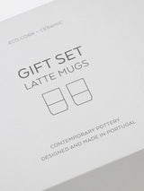 Latte Mug Gift Set Matt Black 04