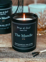 Signature Candle Gift Set Mandle (the Man Candle) & Black Matches 02