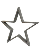 Decorative Stars Distressed Grey